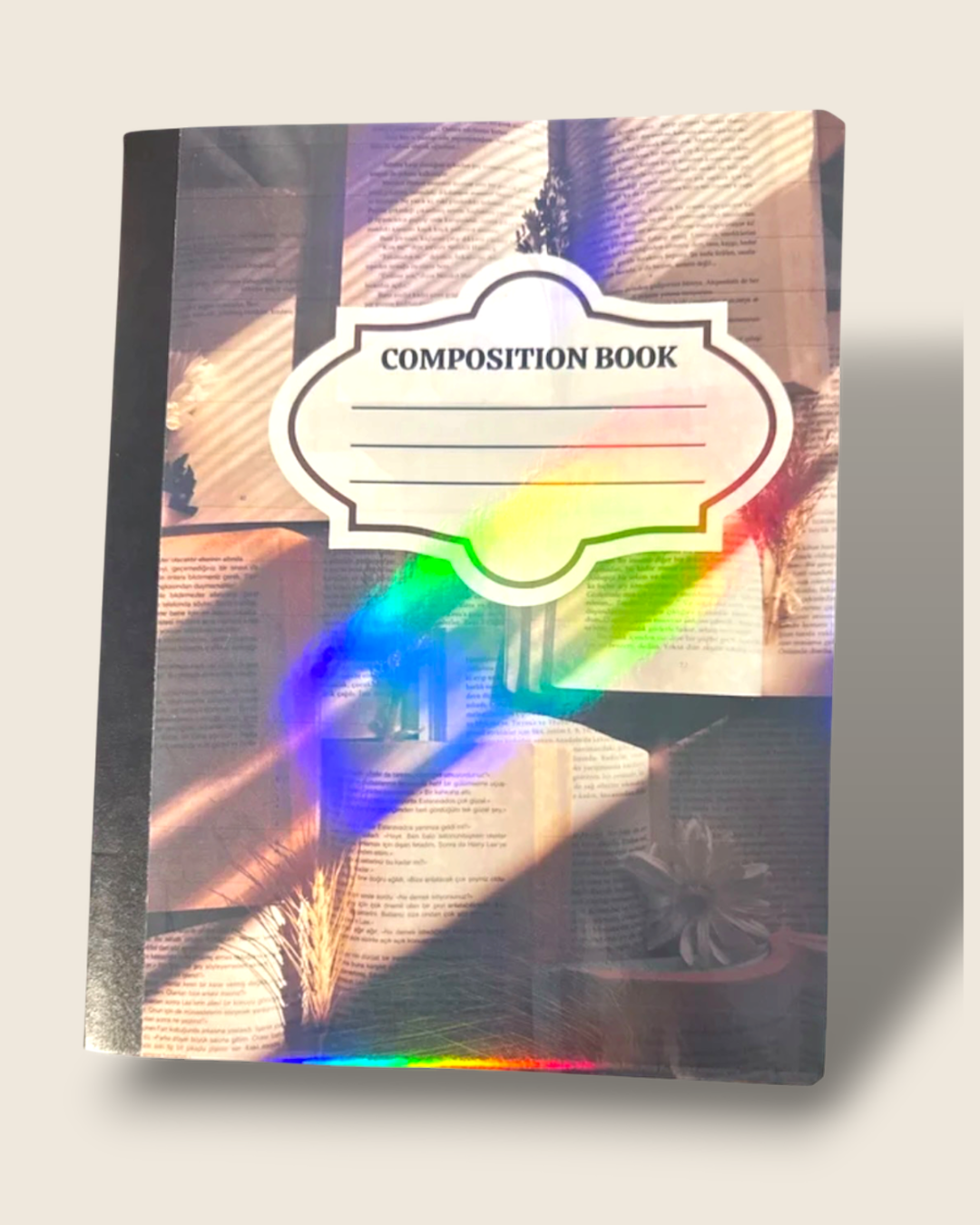 Cozy Reader Composition Book | Cute Bookish Journal Notebook