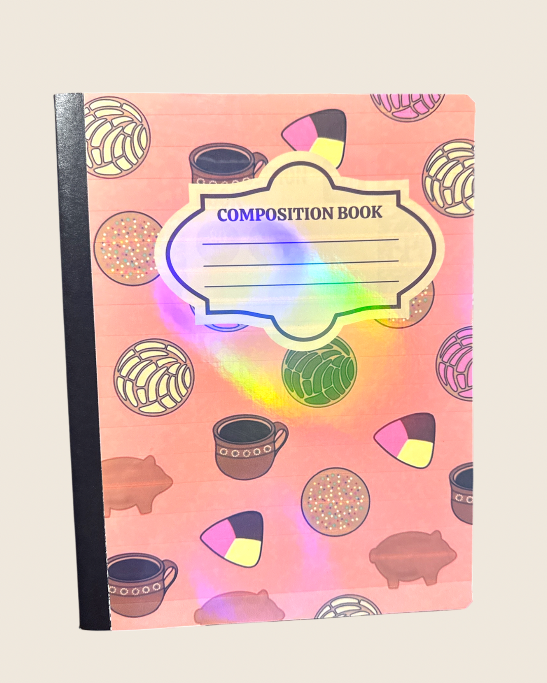 Pan Dulce & Cafecito Composition Book | Cute Bookish Journal Notebook