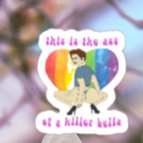 "The Ass of A Killer" Vinyl Sticker