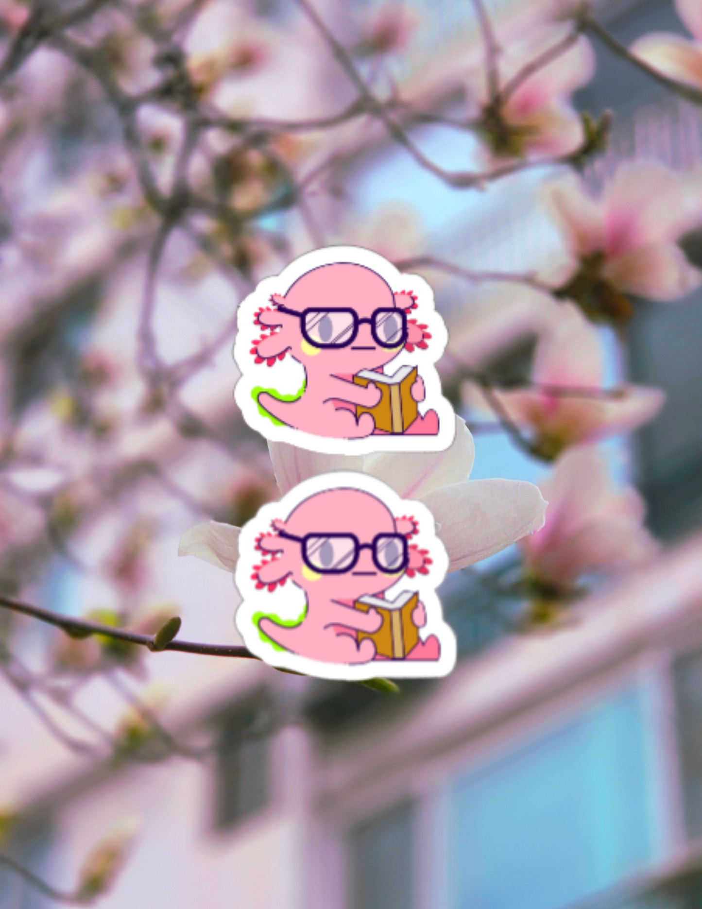 "Reading Is My Natural Habitat" Sticker